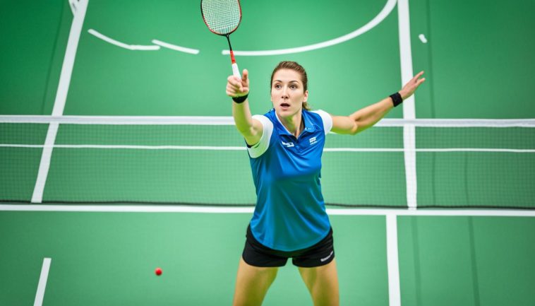 Badminton Aufschlag Regeln - Tipps