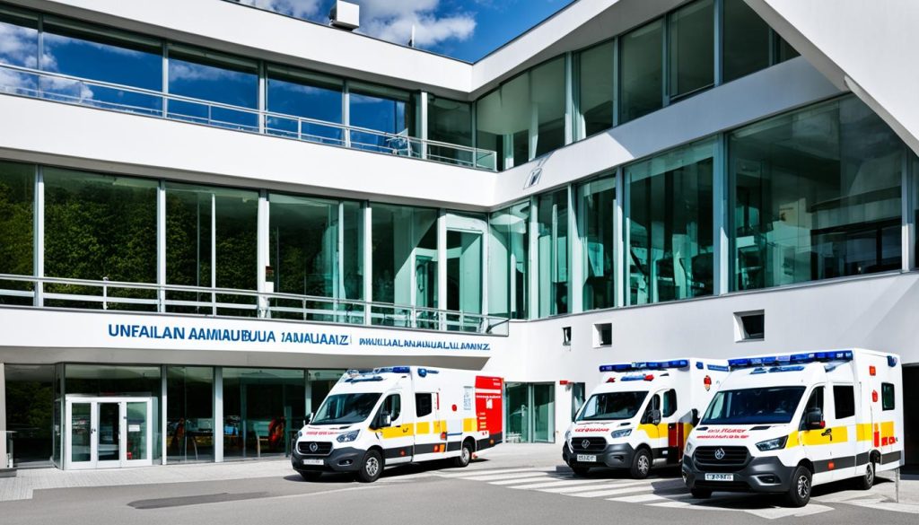 Unfallambulanz des Unfallkrankenhauses Salzburg