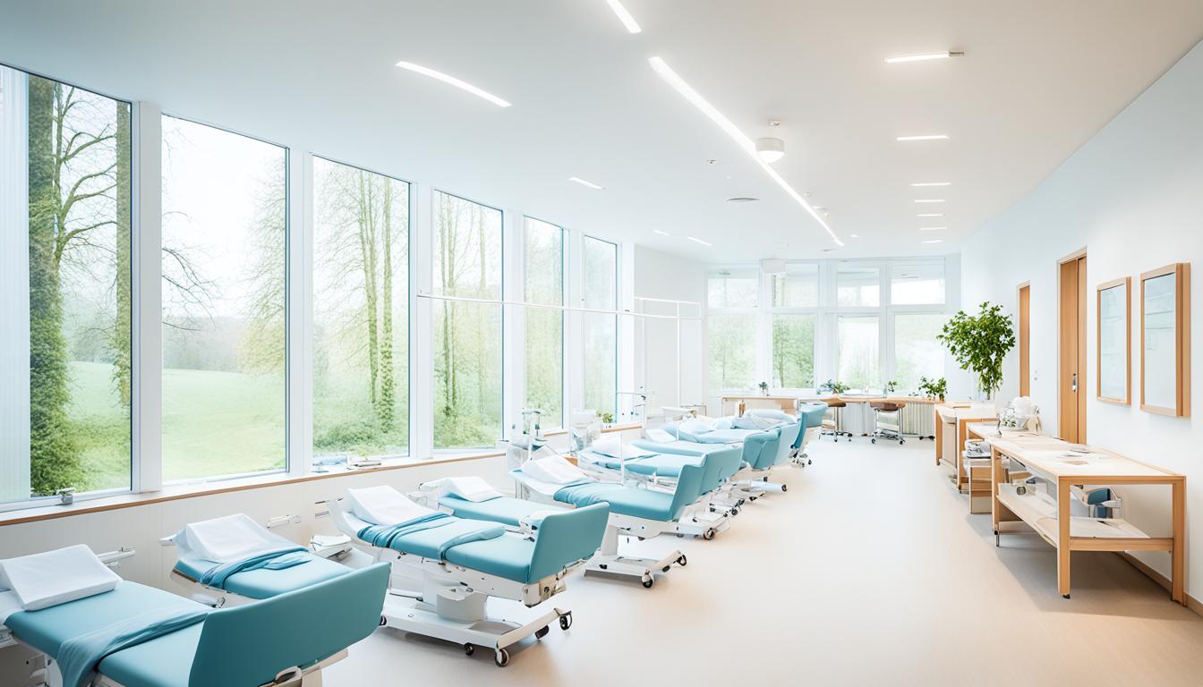 Abteilung für chronisch Kranke im Landeskrankenhaus Laas