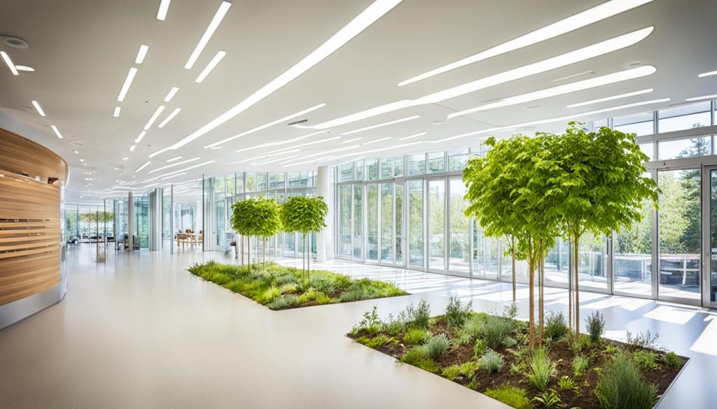Nachhaltige Architektur Krankenhaus Graz
