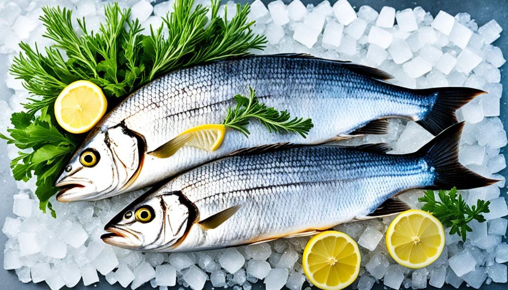 Vitamin D-reiche fette Fische