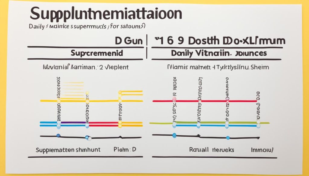 Dosierungsempfehlungen und Tageshöchstmengen für Vitamin D
