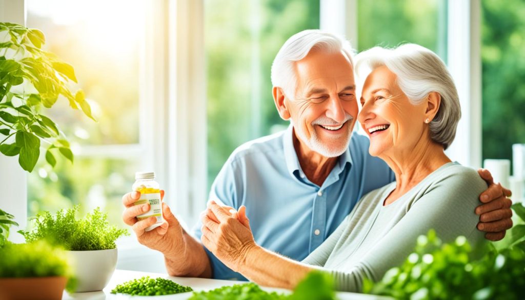 Senioren Gesundheit und Vitamin D Bedarf