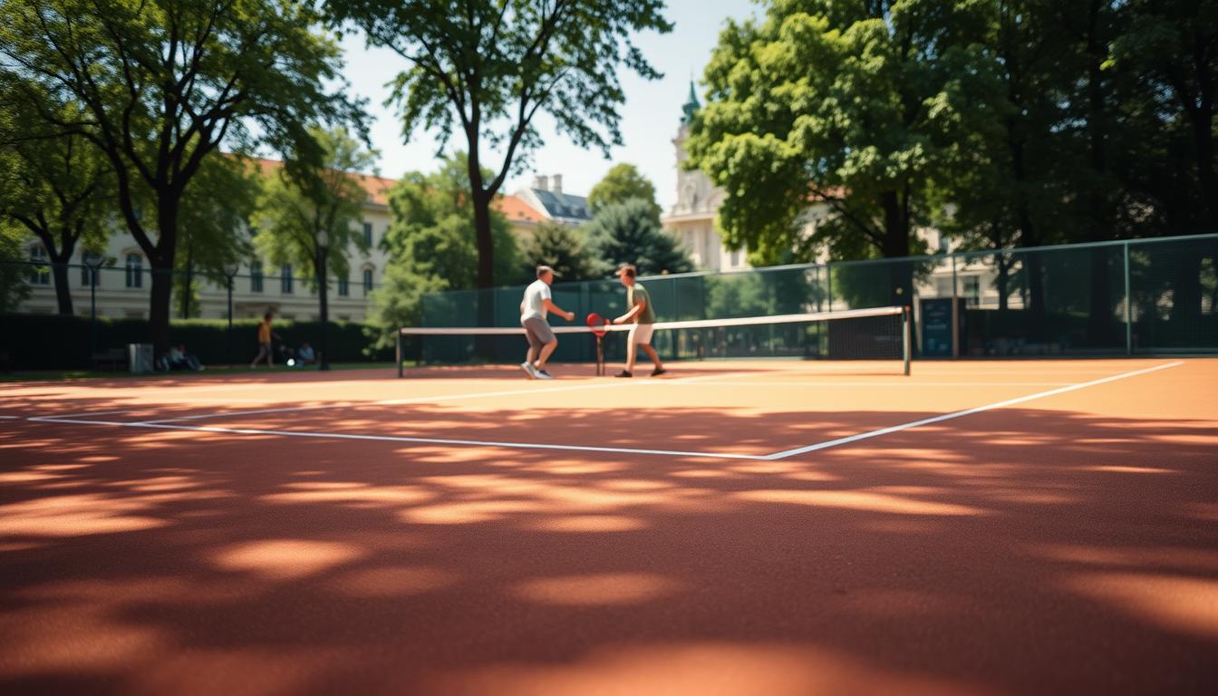 Wo kann ich in Wien Paddle Tennis spielen?